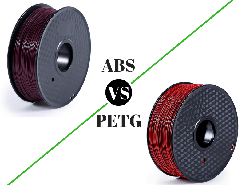 ABS vs PETG 3D Filament