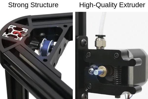 AnyCubic Kossel Delta Structure Extruder