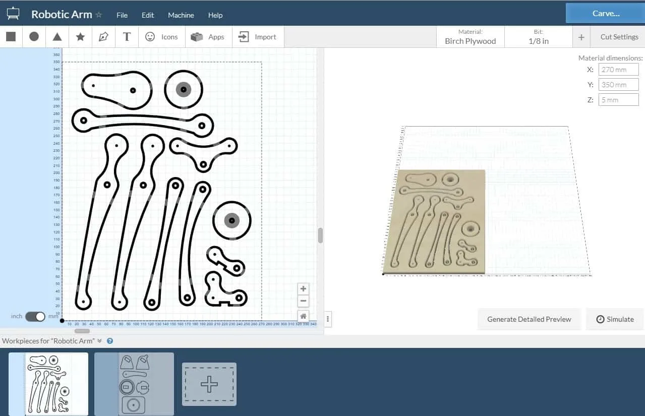 easel x carve software